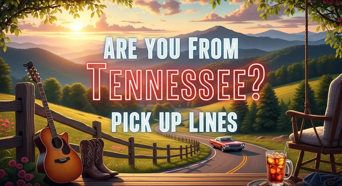 Are You From Tennessee Pick Up Lines