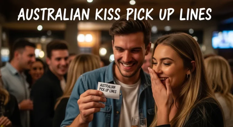 Australian Kiss Pick Up Lines