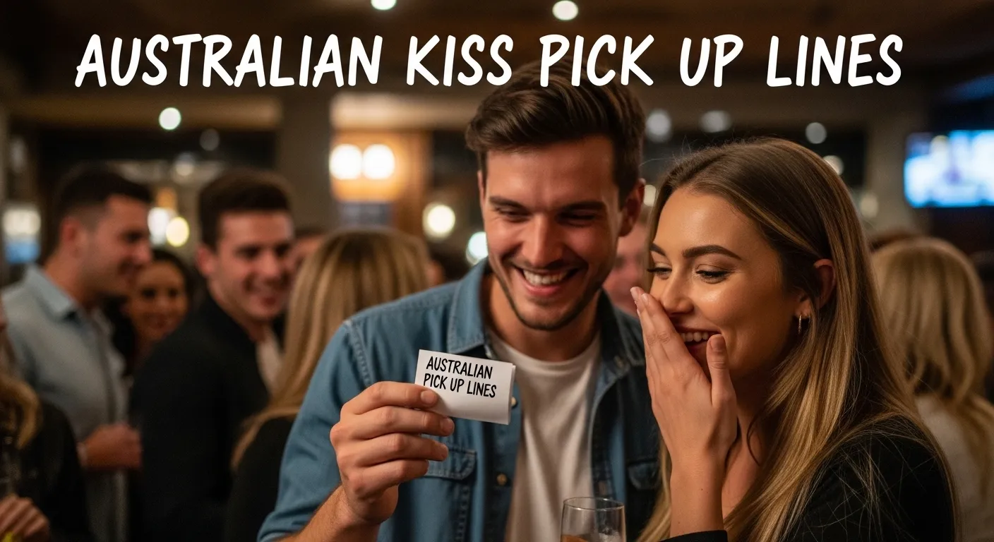Australian Kiss Pick Up Lines