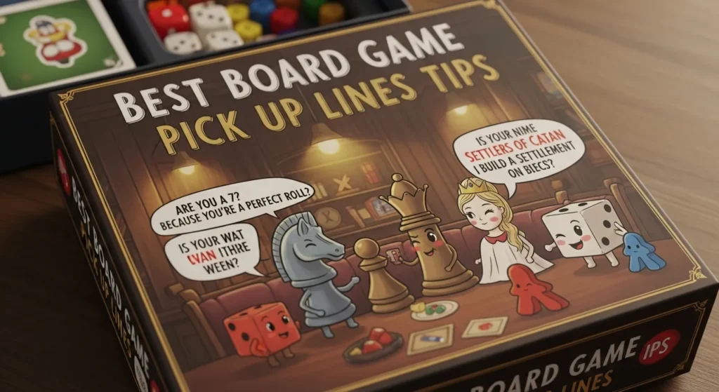 Best Board Game Pick Up Lines Tips