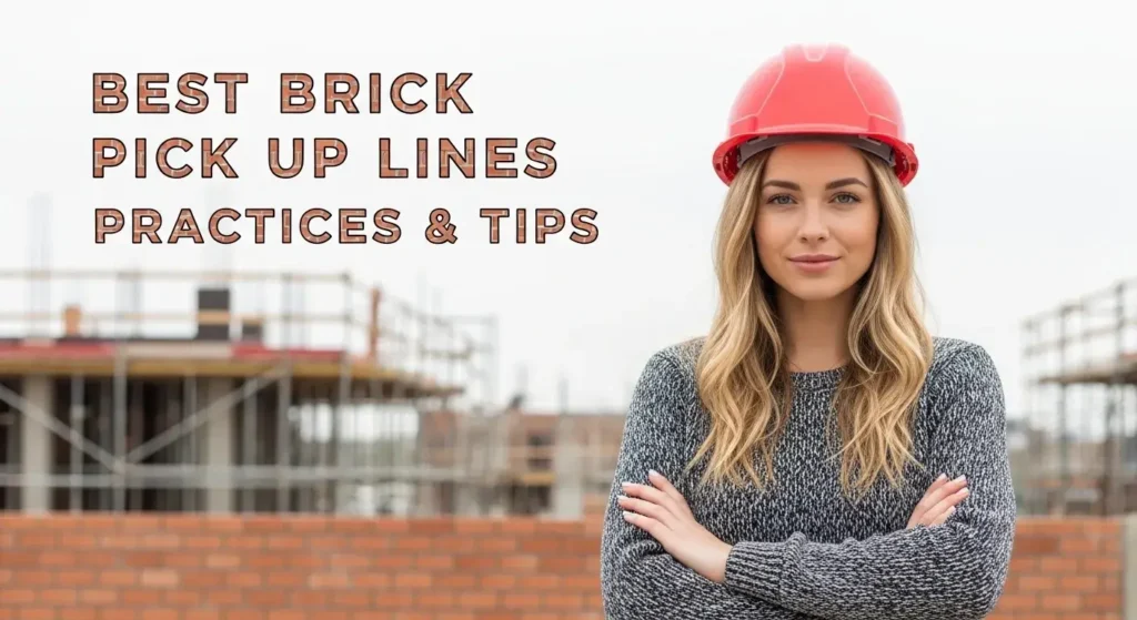 Best Brick Pick Up Lines Practices & Tips