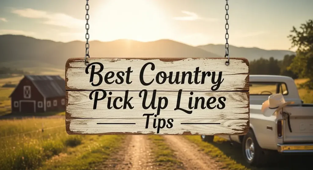 Best Country Pick Up Lines Tips