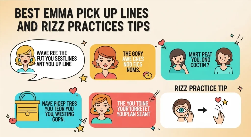 Best Emma Pick Up Lines And Rizz Practices Tips