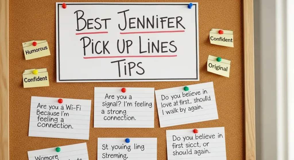 Best Jennifer Pick Up Lines Tips