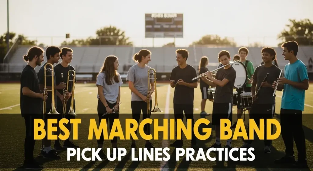 Best Marching Band Pick Up Lines Practices