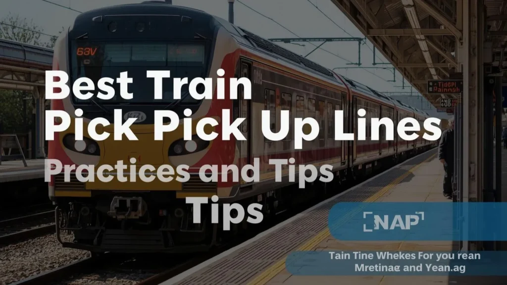 Best Train Pick Up Lines Practices and Tips