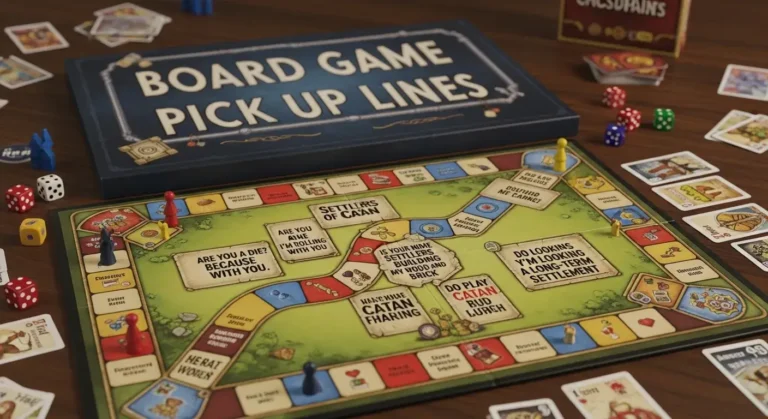 Board Game Pick Up Lines