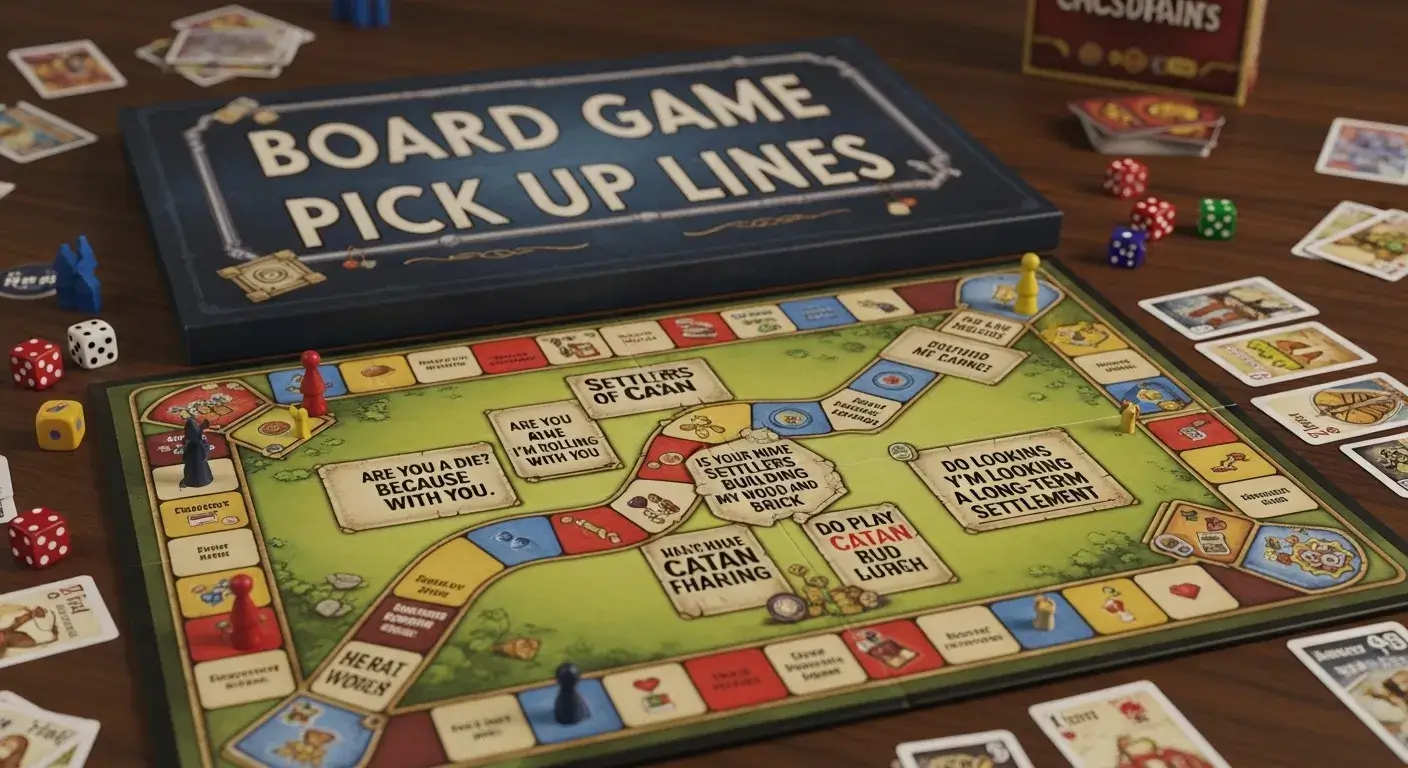 Board Game Pick Up Lines