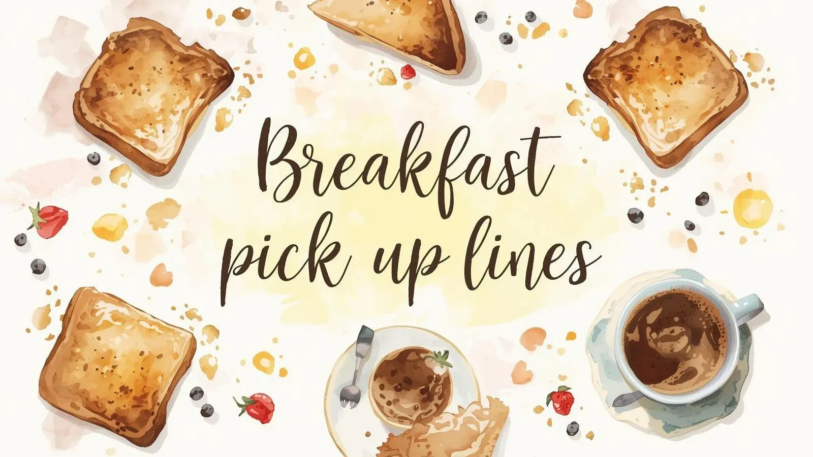 Breakfast Pick Up Lines
