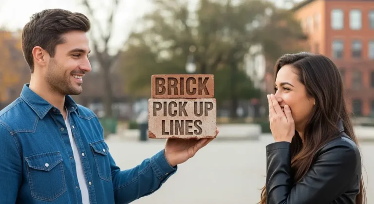 Brick Pick Up Lines