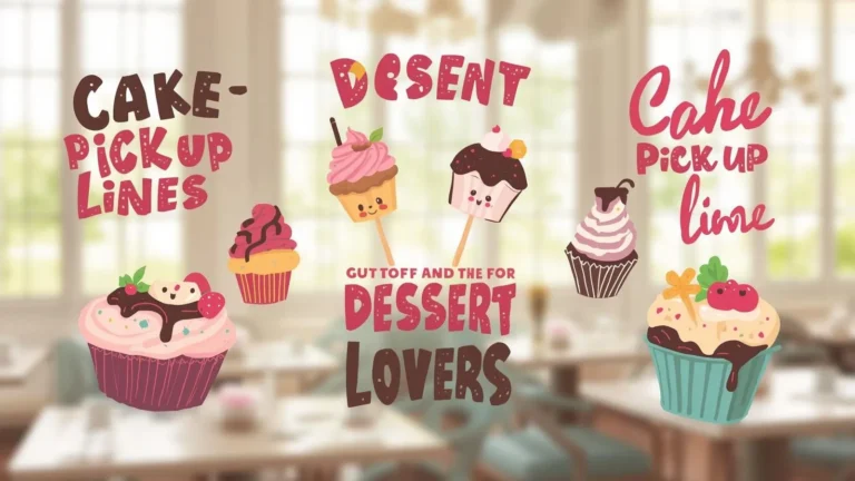 Cake Pick Up Lines