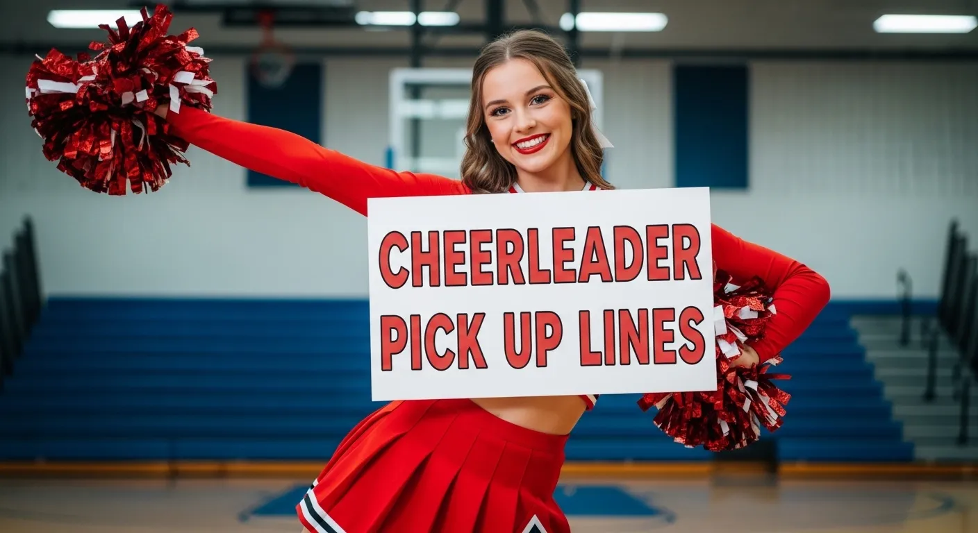 Cheerleader Pick Up Lines