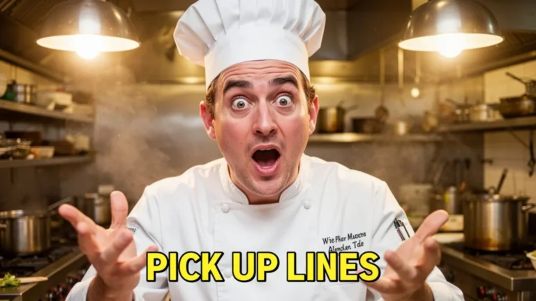 Chef Pick Up Lines