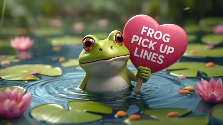 Frog Pick Up Lines
