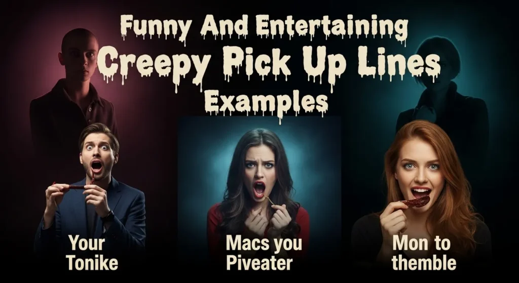 Funny And Entertaining Creepy Pick Up Lines Examples