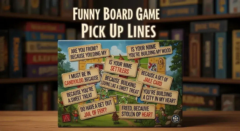 Funny Board Game Pick Up Lines