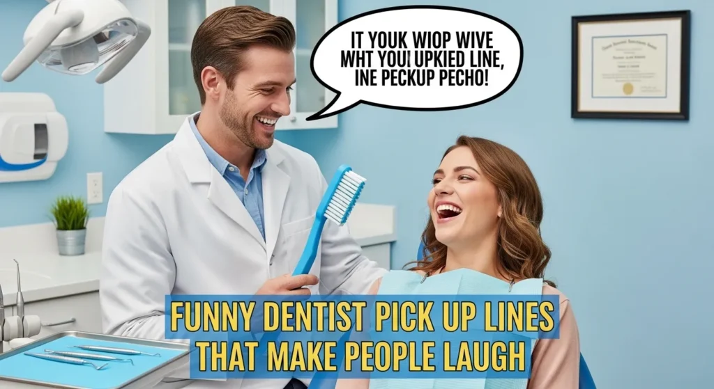 Funny Dentist Pick Up Lines That Make People Laugh