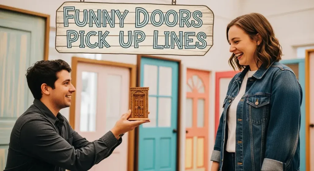 Funny Doors Pick Up Lines