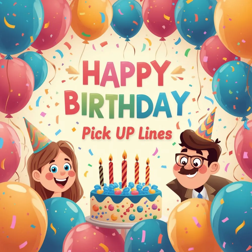 Funny Entertaining Happy Birthday Pick Up Lines