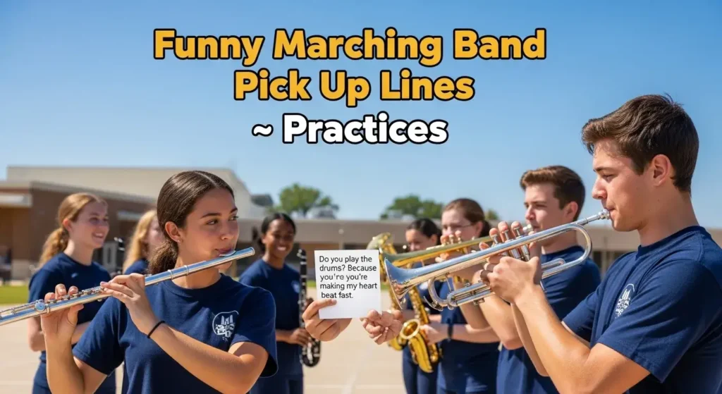 Funny Marching Band Pick Up Lines đ