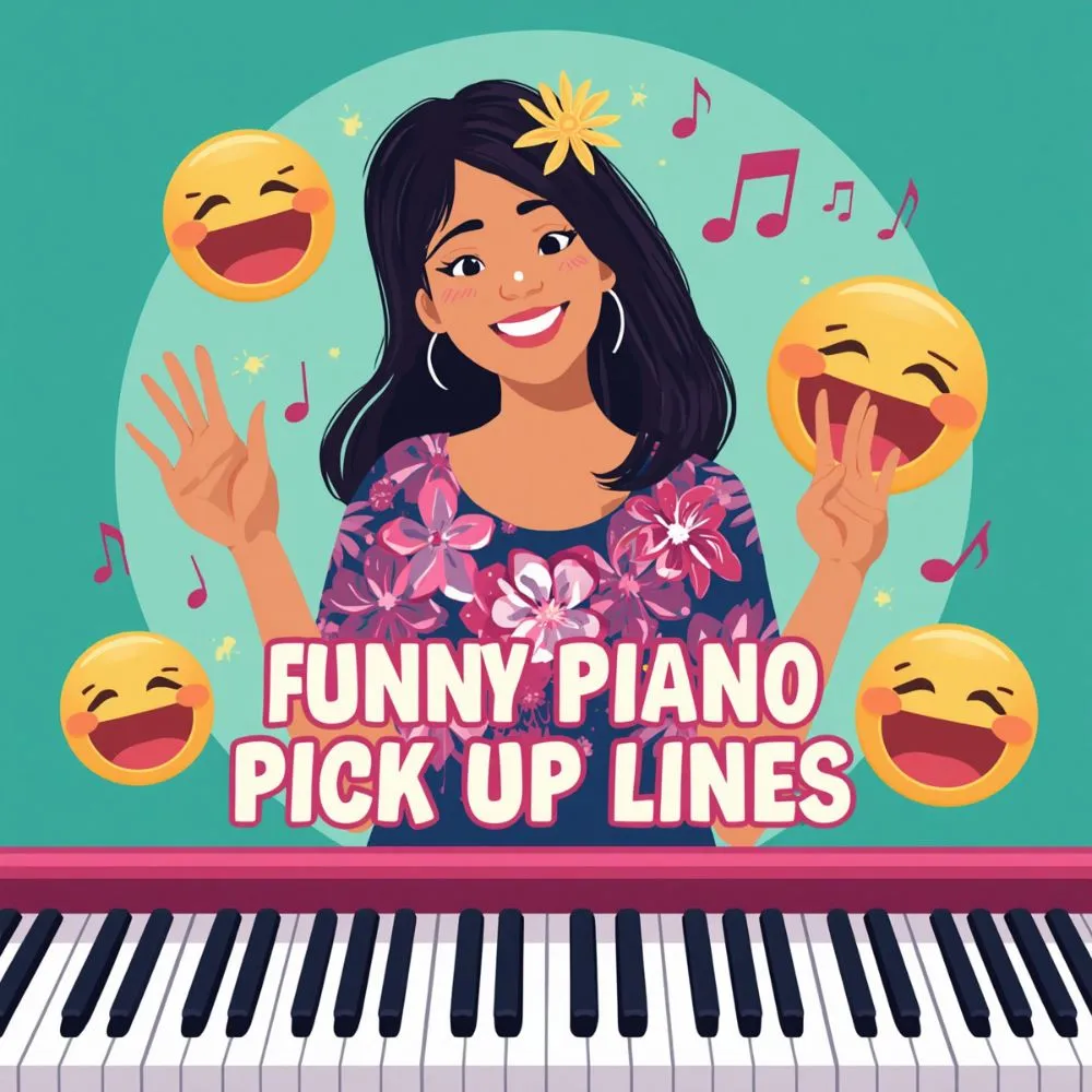 Funny Entertaining Piano Pick Up Lines Examples