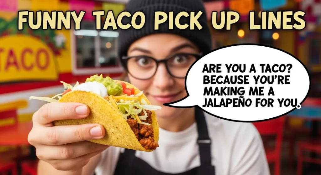 Funny Taco Pick Up Lines