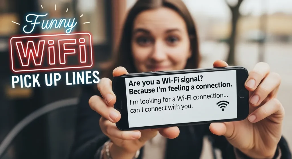Funny WiFi Pick Up Lines 