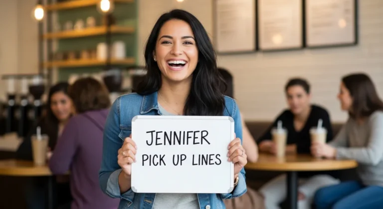Jennifer Pick Up Lines