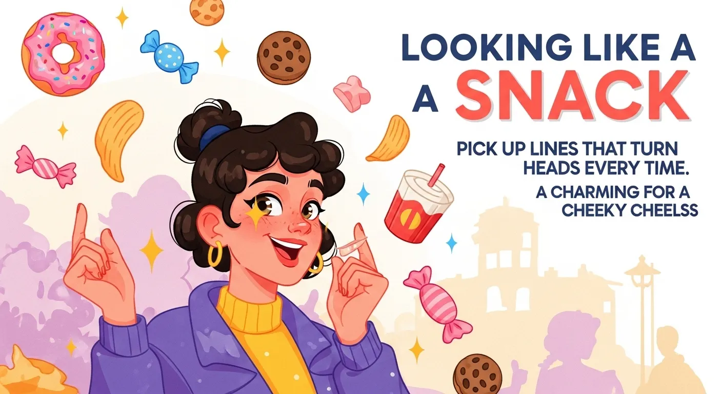 Looking Like a Snack Pick Up Lines
