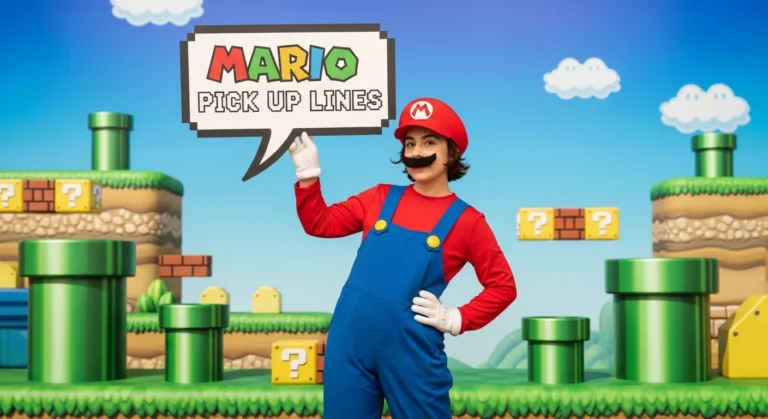 Mario Pick Up Lines
