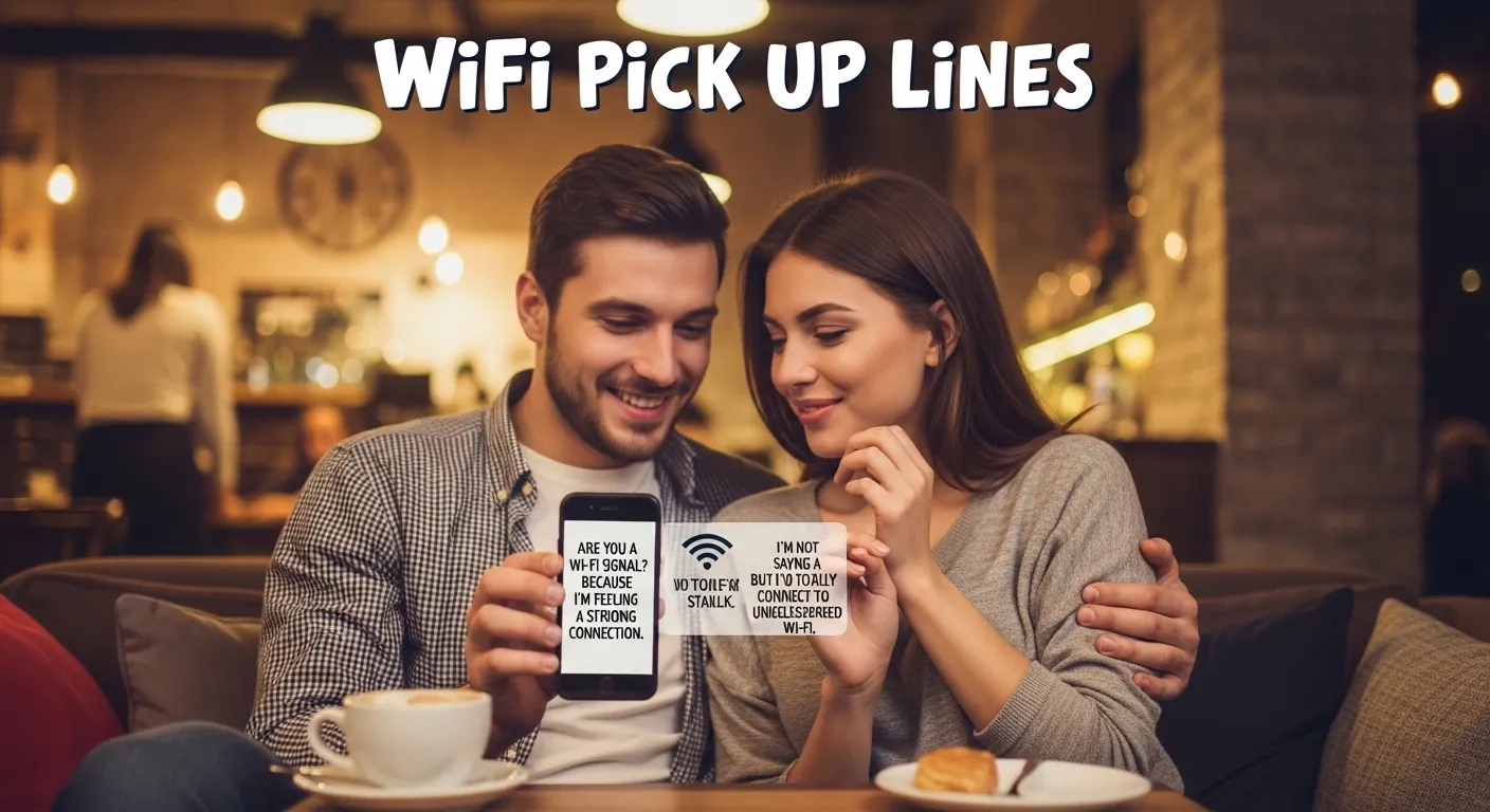 WiFi Pick Up Lines