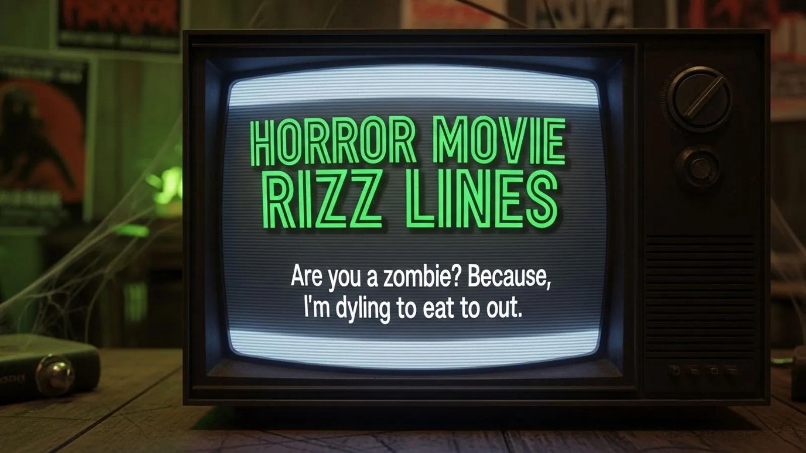 Horror Movie Rizz Lines