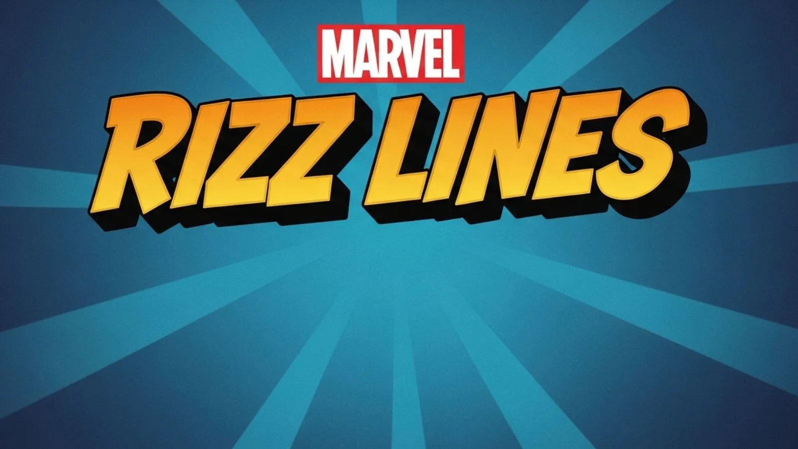Marvel rizz lines