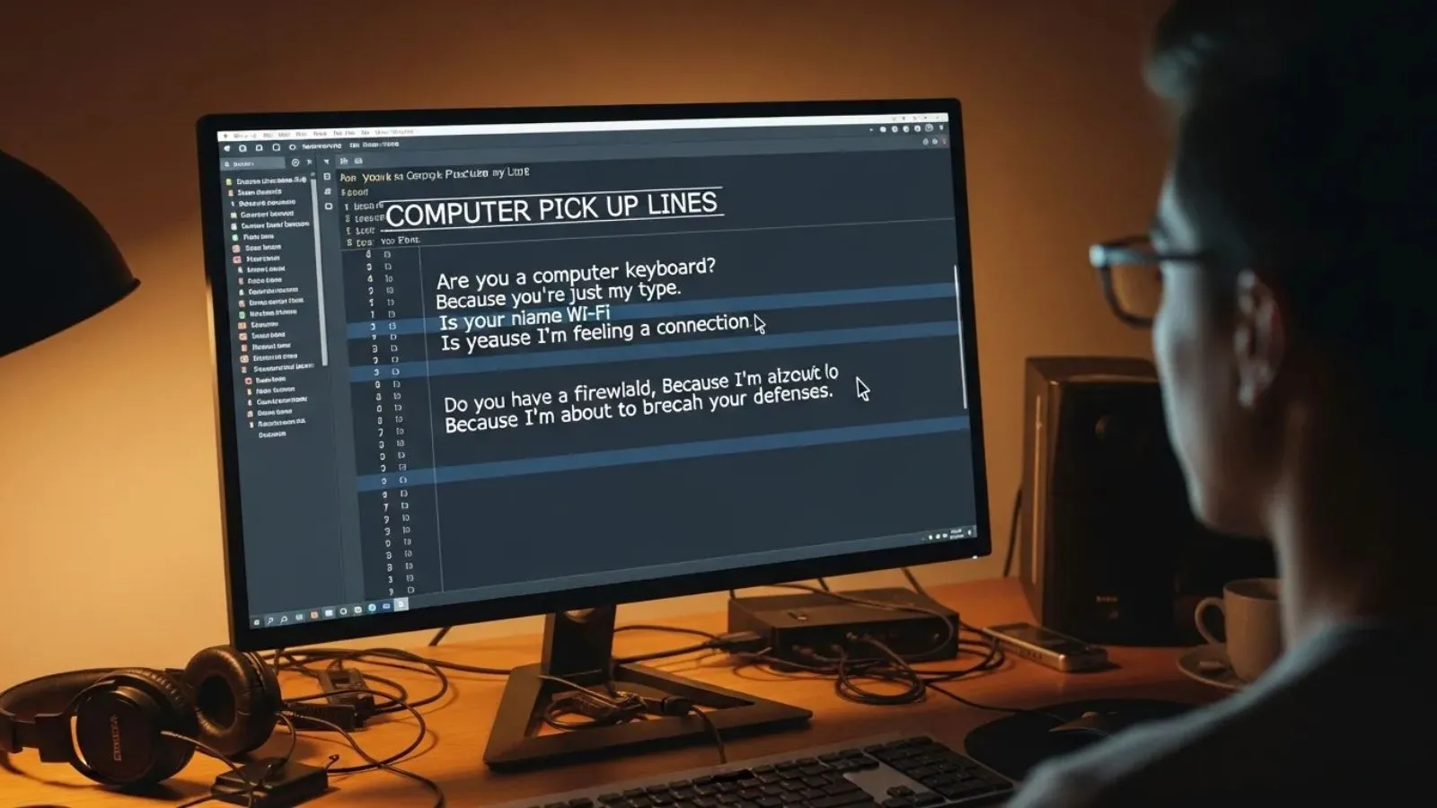 Computer Pick Up Lines