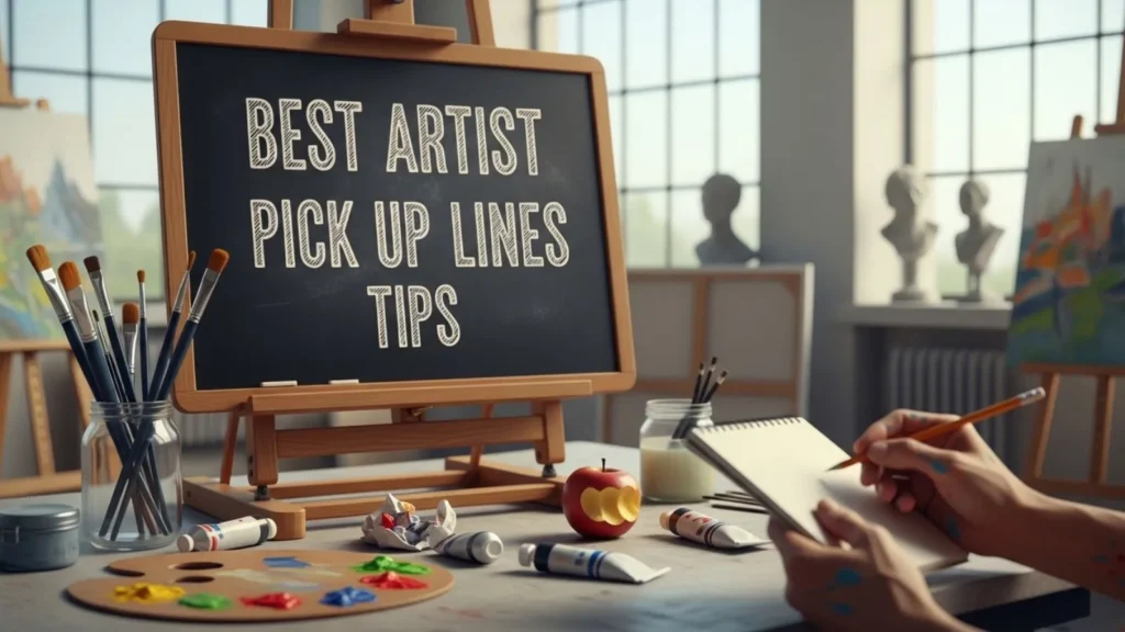 Best Artist Pick Up Lines Tips