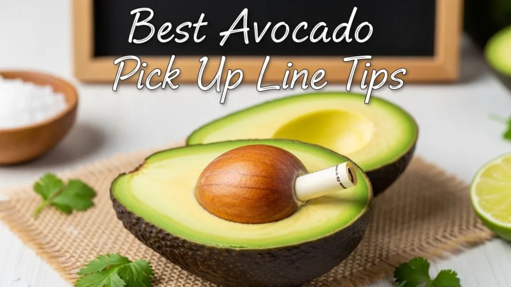 Best Avocado Pick Up Line Tips