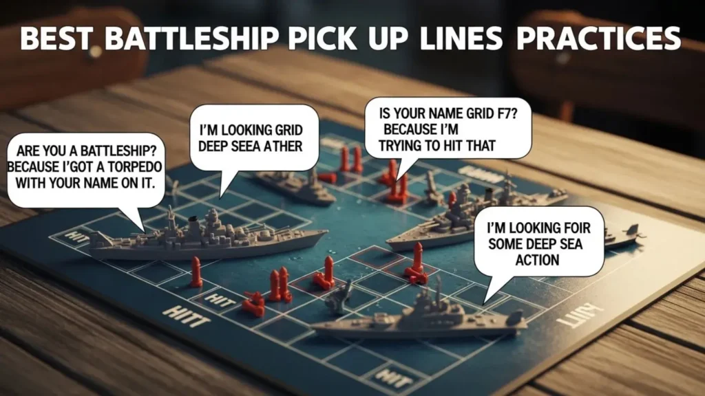 Best Battleship Pick Up Lines Practices