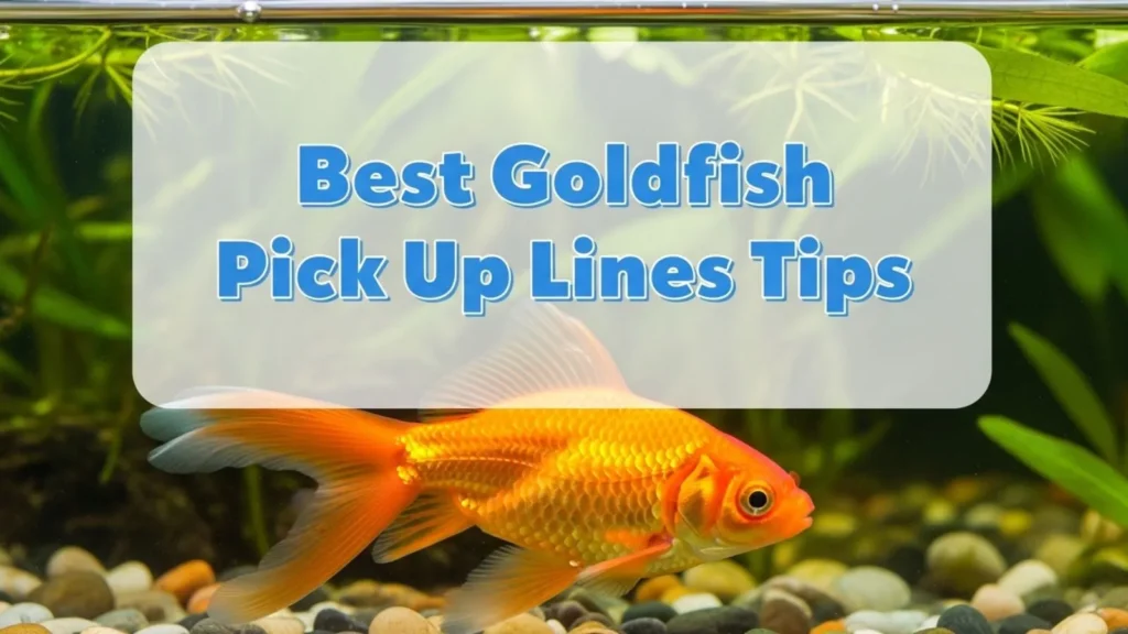 Best Goldfish Pick Up Lines Tips
