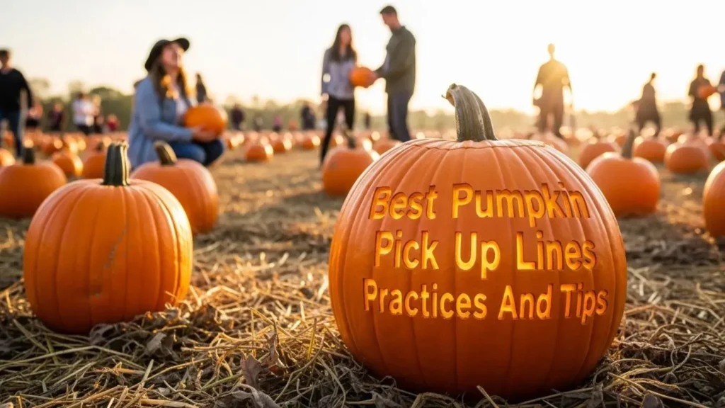 Best Pumpkin Pick Up Lines Practices And Tips