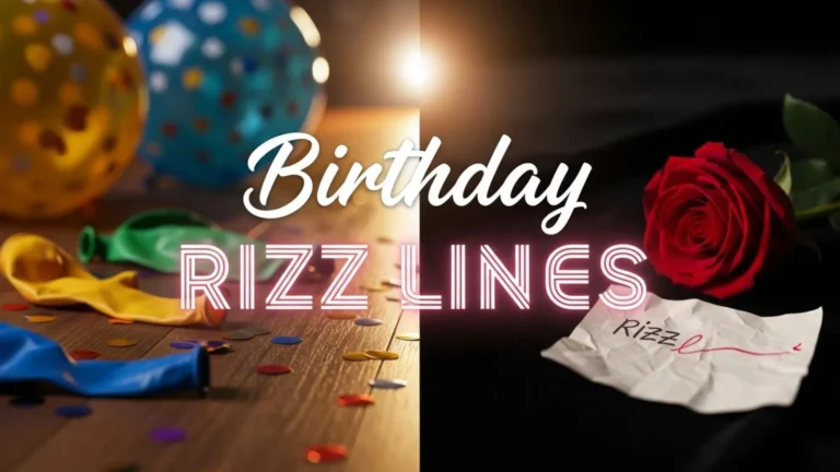 Birthday Rizz Lines