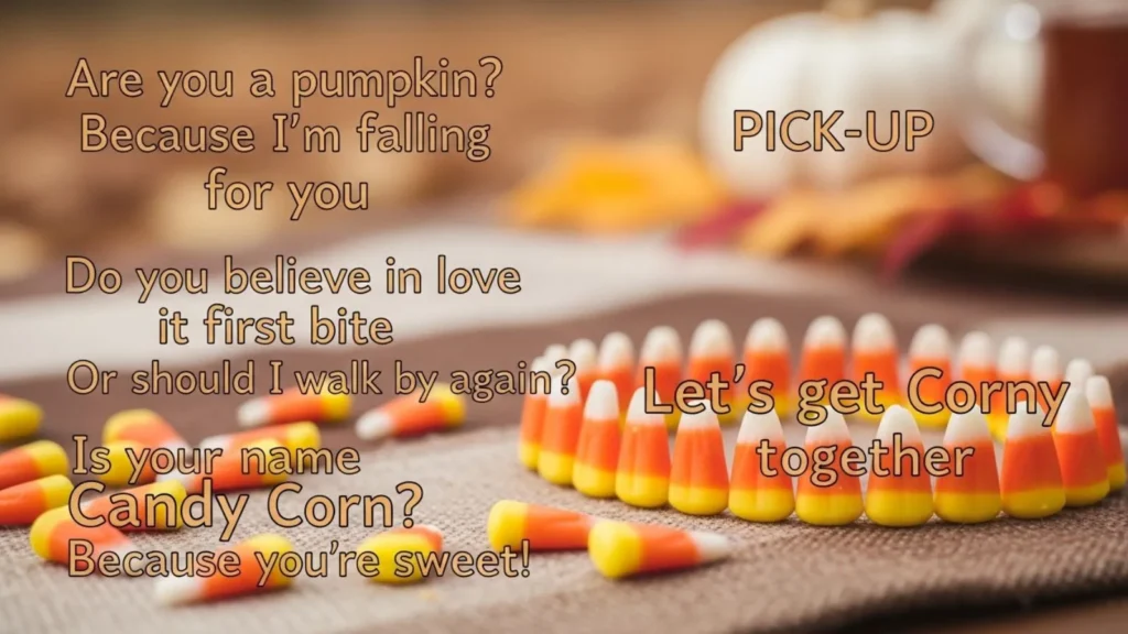 Candy Corn Pick Up Lines