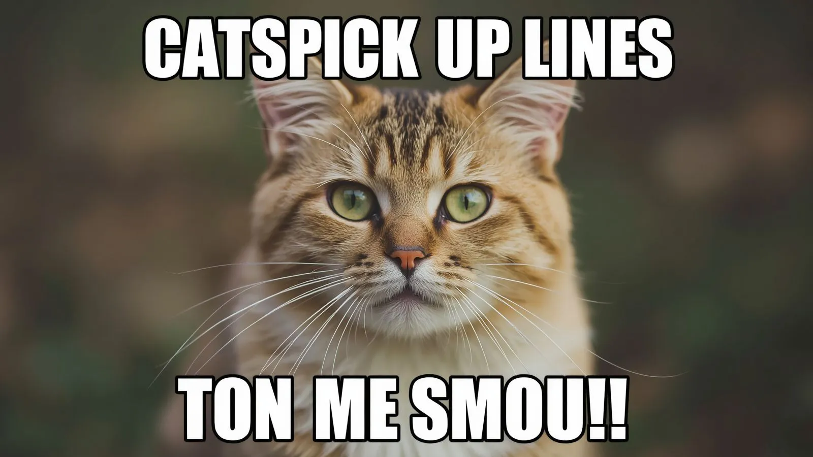 Cats Pick Up Lines