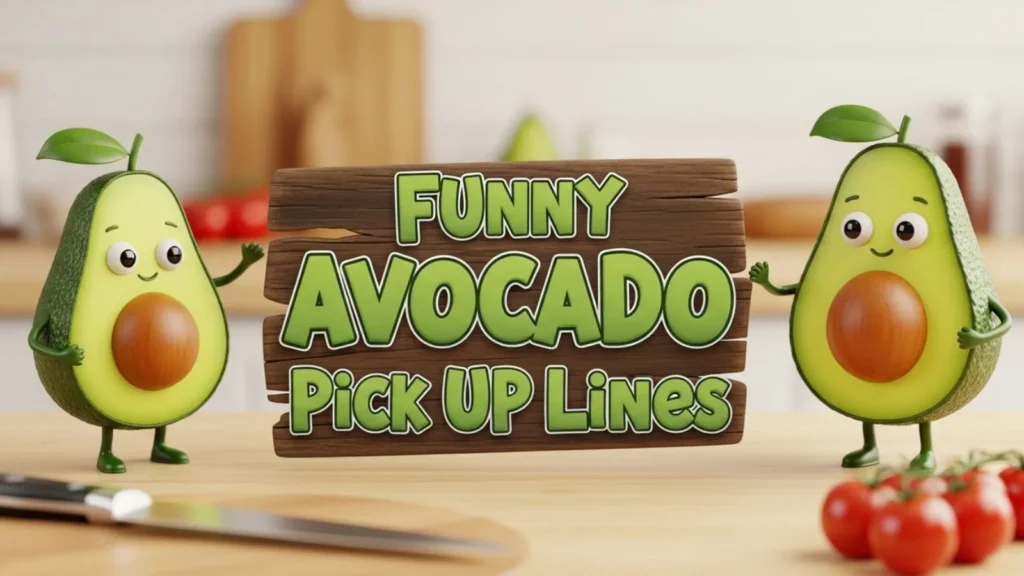 Funny Avocado Pick Up Lines