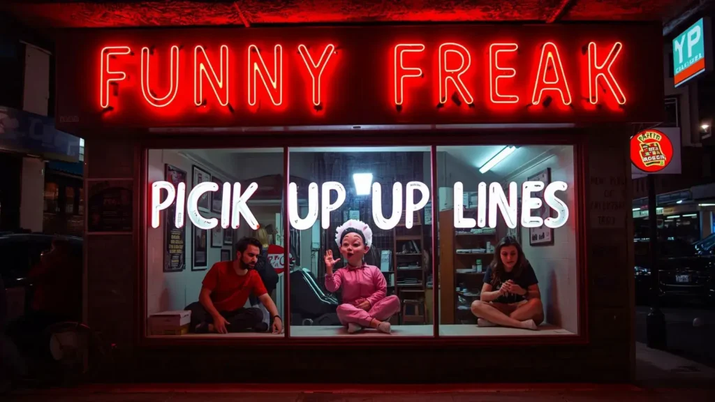 Funny Freak Pick Up Lines Examples