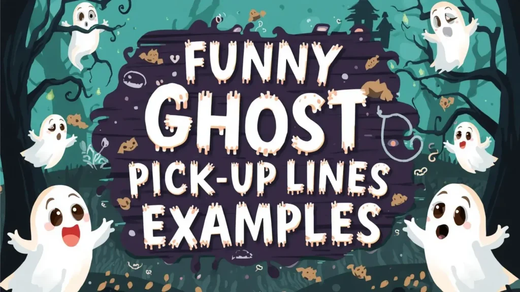 Funny Ghost Pick Up Lines Examples