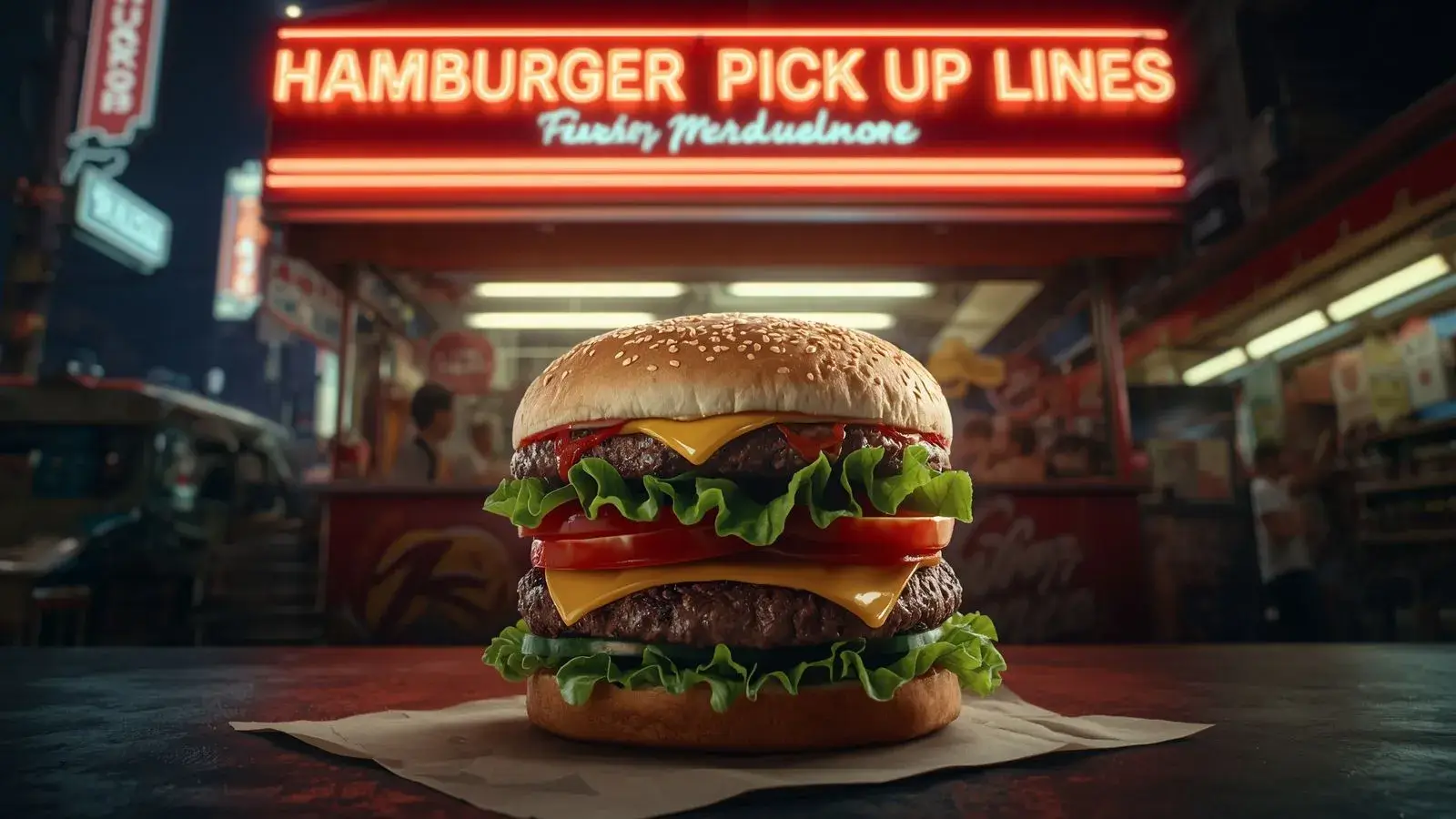 Hamburger Pick Up Lines