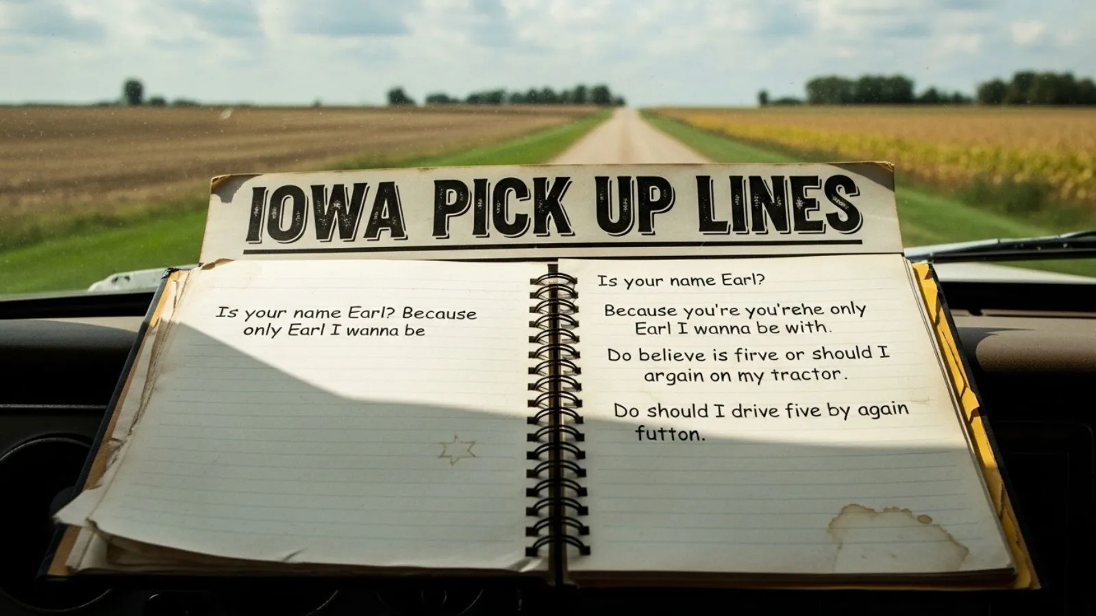 Iowa Pick Up Lines