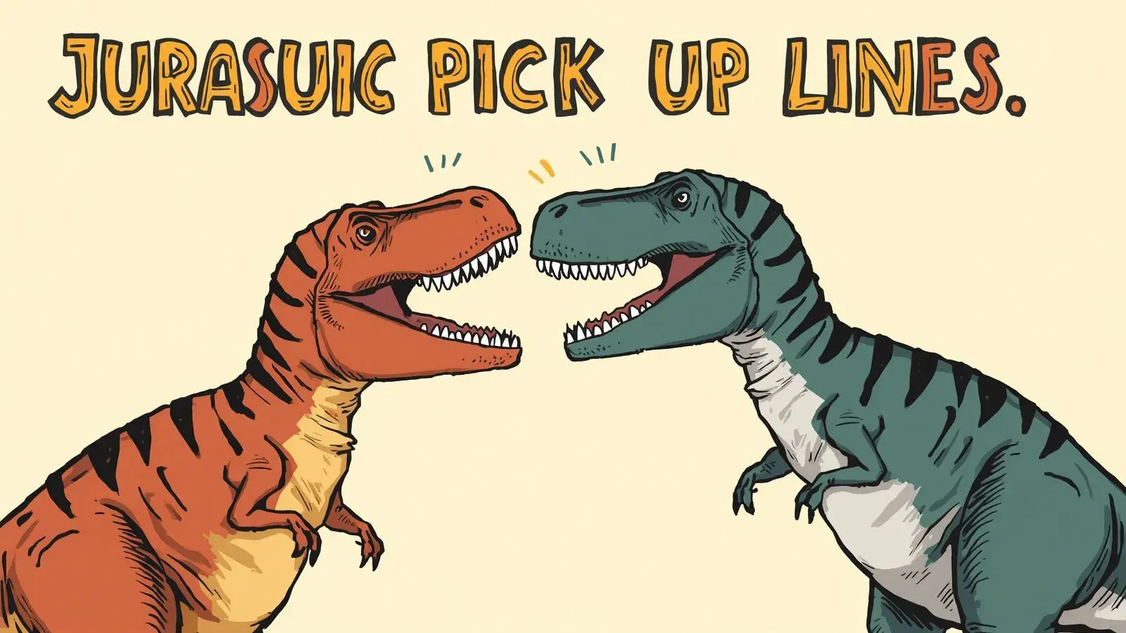 Jurassic Dinosaur Pick Up Lines