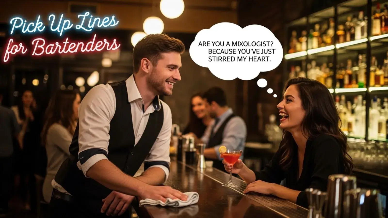 Pick Up Lines for Bartenders