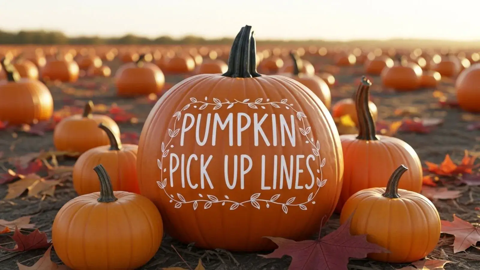 Pumpkin Pick Up Lines